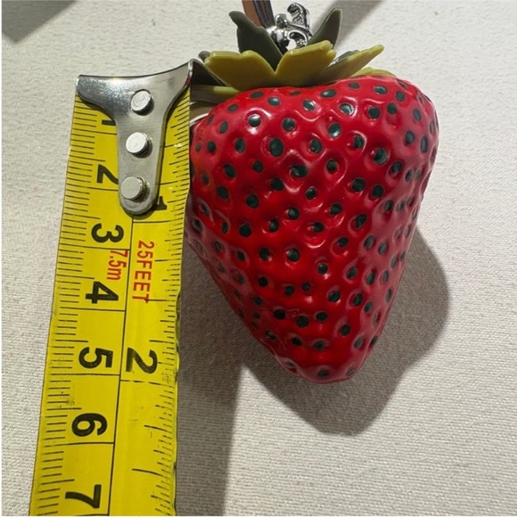 Tory Burch Strawberry Keychain charm - Picture 7 of 10